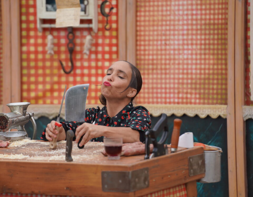 La femme hachée Festival mondial de marionette